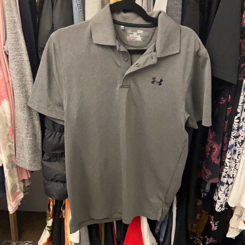 Polyester material, soft, and under armor